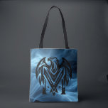 Mamas fett Adler auf Blue Smoke Große Schulterhaut Tasche<br><div class="desc">Mamas fett Adler auf Blue Smoke Große Schulterhaut Tasche</div>