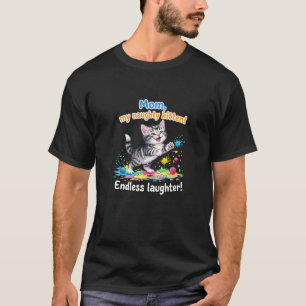 Mamas freches kleines Kätzchen - Süße und lustige  T-Shirt
