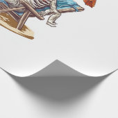 Mamas freier Tag Geschenkpapier (Ecke)