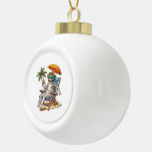 Mamas freier Tag Keramik Kugel-Ornament (Rechts)