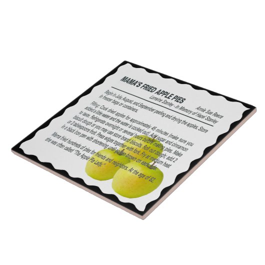 MAMA'S FREUNDLICHE APFELSCHIEN FLIESE (Seite)