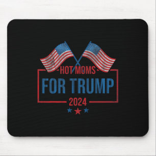 Mamas für Trump 2024 - Republikanische Flagge in d Mousepad