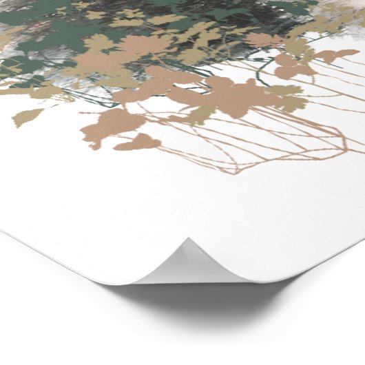 Mamas für Waldtiere Poster (Ecke)