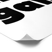 Mamas Gangster Poster (Ecke)