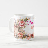 Mamas Garten-Kaffeetasse editierbar Kaffeetasse (Vorderseite Links)