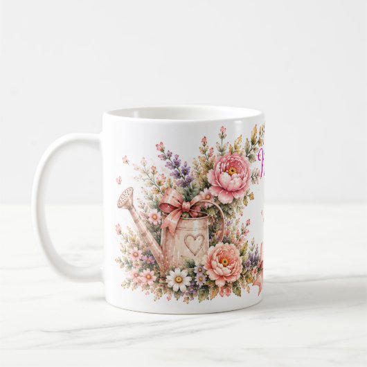Mamas Garten-Kaffeetasse editierbar Kaffeetasse (Links)