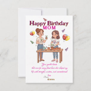 Mamas Geburtstag Karte