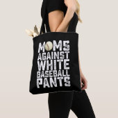 Mamas gegen den Muttertag weißer Baseballschwanzti Tasche (Von Nahem)