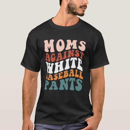Mamas gegen die Baseball-Baseballsaison T-Shirt (Vorderseite)