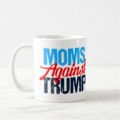 Mamas gegen Trump Politisch Kaffeetasse (Links)