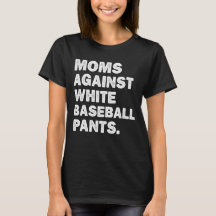Mamas gegen weiße Baseball-Pants Witzig Vintag