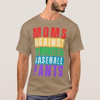 Mamas gegen weiße Baseballpflanzen 15 T-Shirt