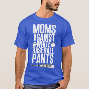 Mamas gegen weiße Baseballpflanzen 34 T-Shirt