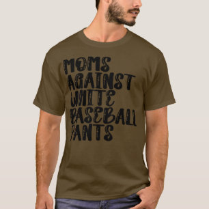 Mamas gegen weiße Baseballpflanzen 5 T-Shirt