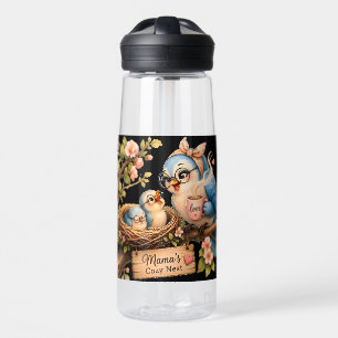 Mamas gemütliche Nist Schwarz Wasserflasche Trinkflasche