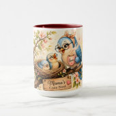 Mamas gemütliches Nest Tasse (Zentrum)