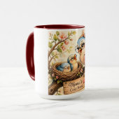 Mamas gemütliches Nest Tasse (Vorderseite Links)
