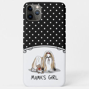 Mamas Girl Shih Tzu (bräunlich weiß) Mama des Hund Case-Mate iPhone Hülle
