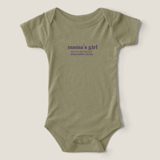 Mama's Girl Top (Design Vorderseite)