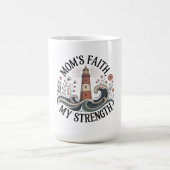 Mamas Glaube, meine Stärke Kaffeetasse (Mittel)