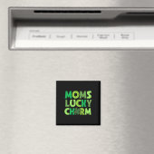 Mamas Glücksbringer Irisches Kleeblatt Kinder Jung Magnet (In Situ (Geschirrspüler))