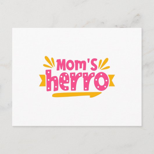 Mamas Hallo Postkarte (Vorderseite)