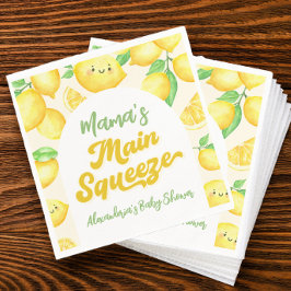 Mamas Haupt-Squeeze-Lemon-Babydusche Serviette
