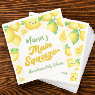 Mamas Haupt-Squeeze-Lemon-Babydusche Serviette