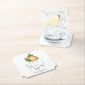 Mama's Haupt-Squeeze Lemon Babydusche Untersetzer (Vor Ort)