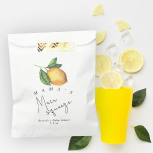 Mamas Hauptliebling Lemon-Baby-Party Geschenktütchen