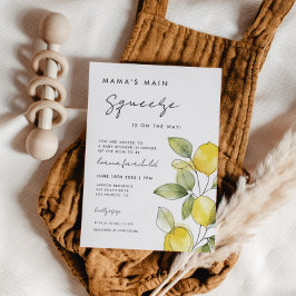 Mama's Hauptpresse auf der Way Baby Dusche Einladung