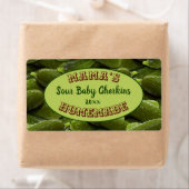 Mama's hausgemachte Pickles Canning Sticker Label (Insitu)