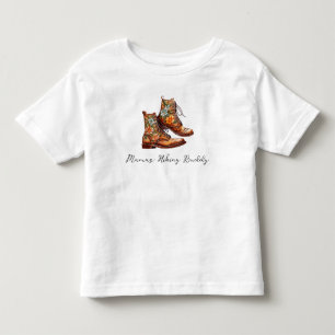 Mamas Hiking Buddy Girls Kleinkind T-shirt