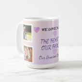 Mamas Hoffnung - Pastel 4 Foto-Tribut Kaffeetasse (Vorderseite Links)