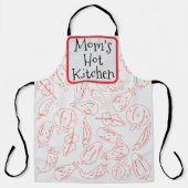 "Mama's Hot Kitchen" Geschenk Schürze (Vorderseite)