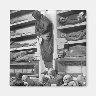 Mamas in den Palermo-Katakomben, Italien Magnet