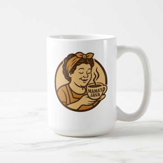 Mamas Java-Kaffeetasse Kaffeetasse (Rechts)