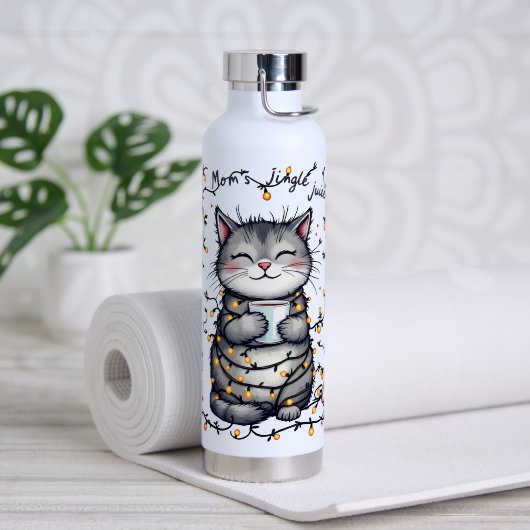 Mamas Jingle Juice  Trinkflasche (Yoga (gedreht))