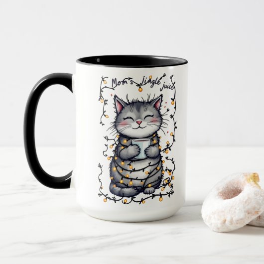 Mamas Jingle-Saft  Tasse (Mit Donut)