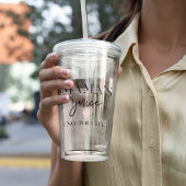 Mama's Juice Funny Zitat | Bestes Mama-Geschenk Acryltrinkbecher