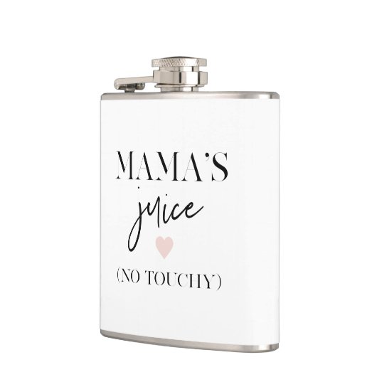 Mama's Juice Funny Zitat | Bestes Mama-Geschenk Flachmann (Links)