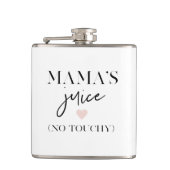 Mama's Juice Funny Zitat | Bestes Mama-Geschenk Flachmann (Vorderseite)