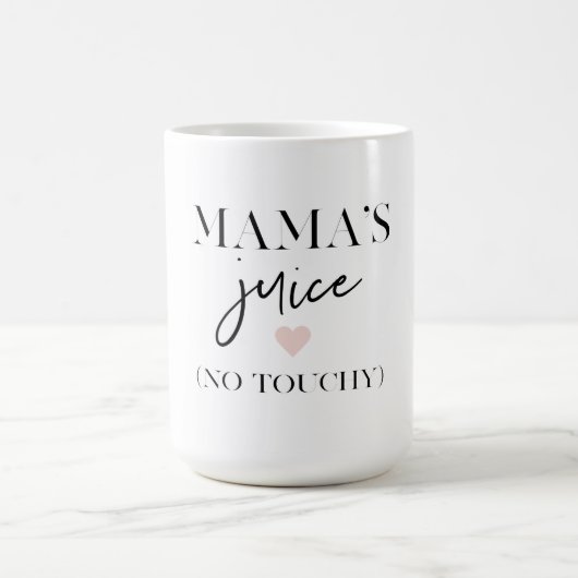 Mama's Juice Funny Zitat | Bestes Mama-Geschenk Kaffeetasse (Mittel)