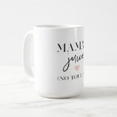 Mama's Juice Funny Zitat | Bestes Mama-Geschenk Kaffeetasse (Vorderseite Links)