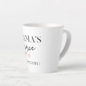 Mama's Juice Funny Zitat | Bestes Mama-Geschenk Milchtasse (Rechte Ecke)