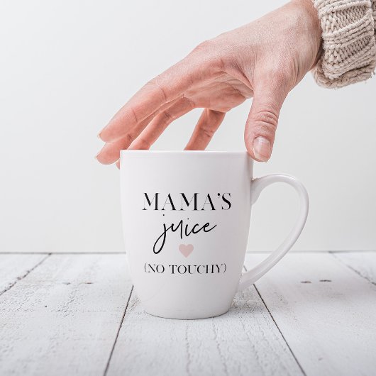Mama's Juice Funny Zitat | Bestes Mama-Geschenk Milchtasse