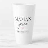 Mama's Juice Funny Zitat | Bestes Mama-Geschenk Milchtasse (Vorderseite)