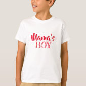 Mamas Junge T-Shirt (Vorderseite)