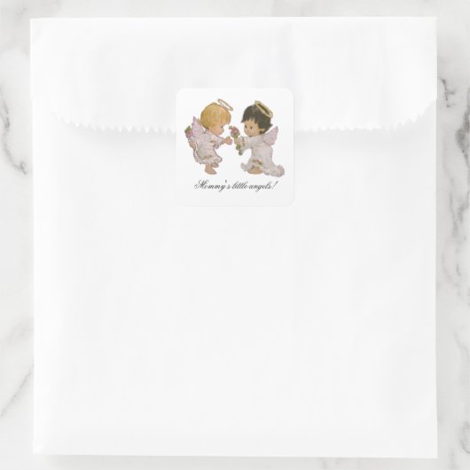 Mama's Kleine Engel! Aufkleber (Tasche)