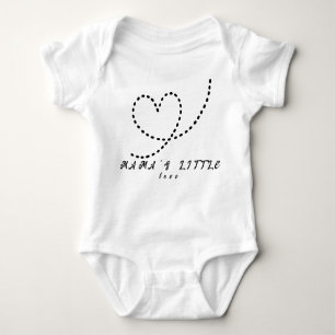 Mamas kleine Liebe Niedlich Morden Baby Strampler